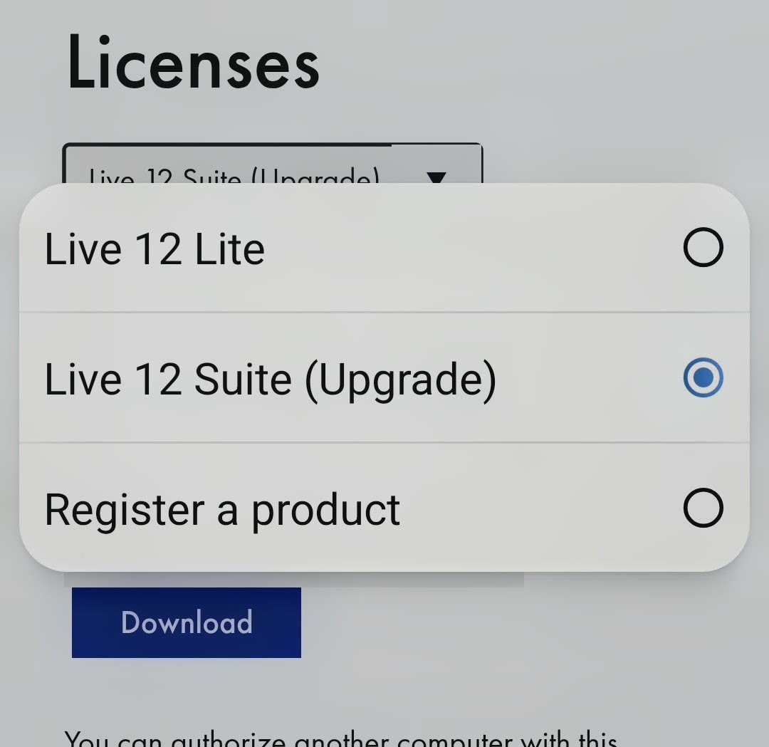 Ableton Ableton Live 12 Suite (Full commercial license)