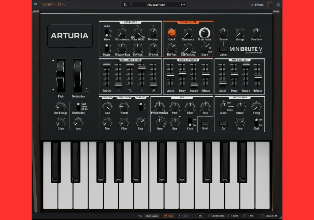 Arturia MiniBrute V
