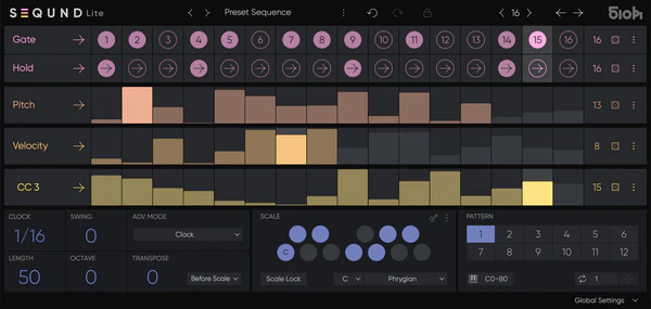 510k Arts SEQUND Lite Sequencer