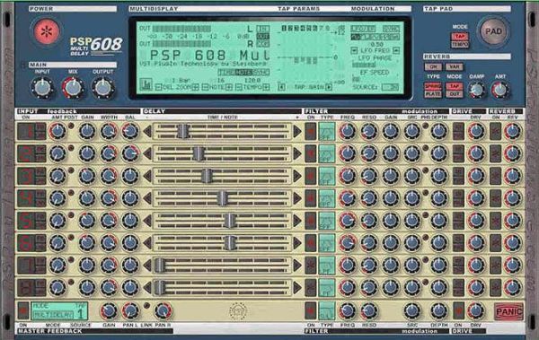 PSP Audioware 608MD Multi Delay