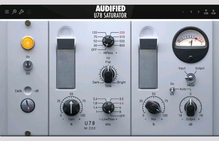 Audified U78 Saturator