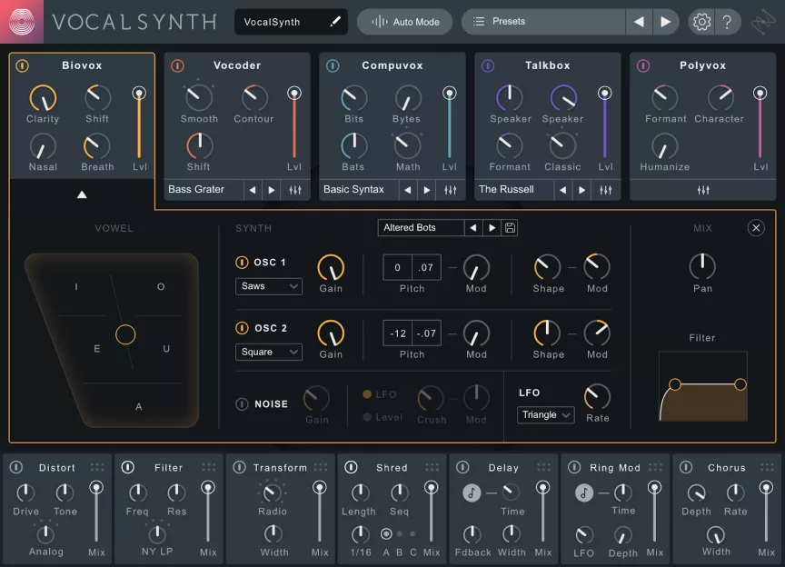 iZotope Vocalsynth 2