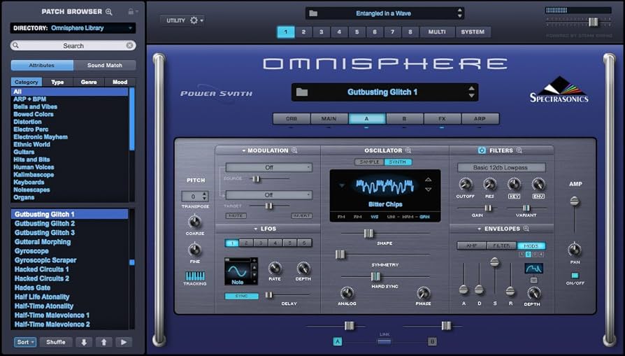 Spectrasonics Omnisphere 2 + 5 Luftrum Soundets