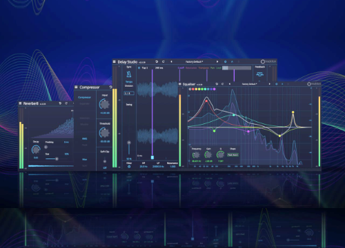 Tracktion Equaliser + Compressor + Reverber8 + Delay Studio