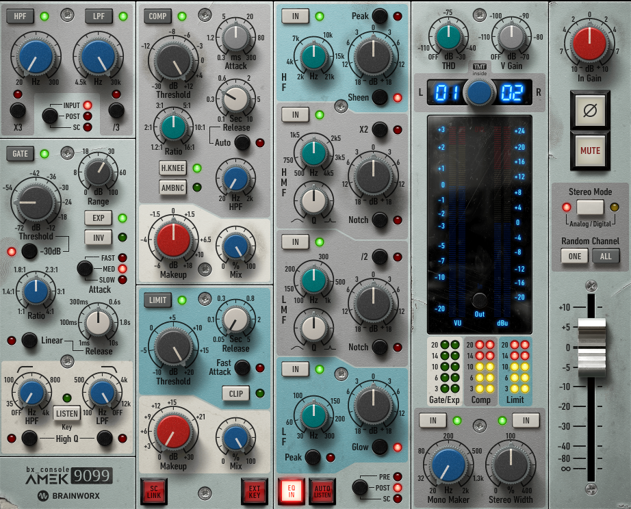 Plugin Alliance bx_console AMEK 9099
