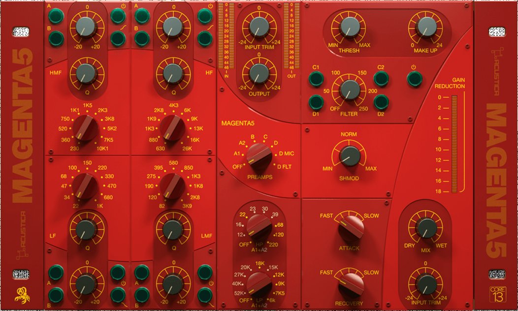 Acustica Audio magenta