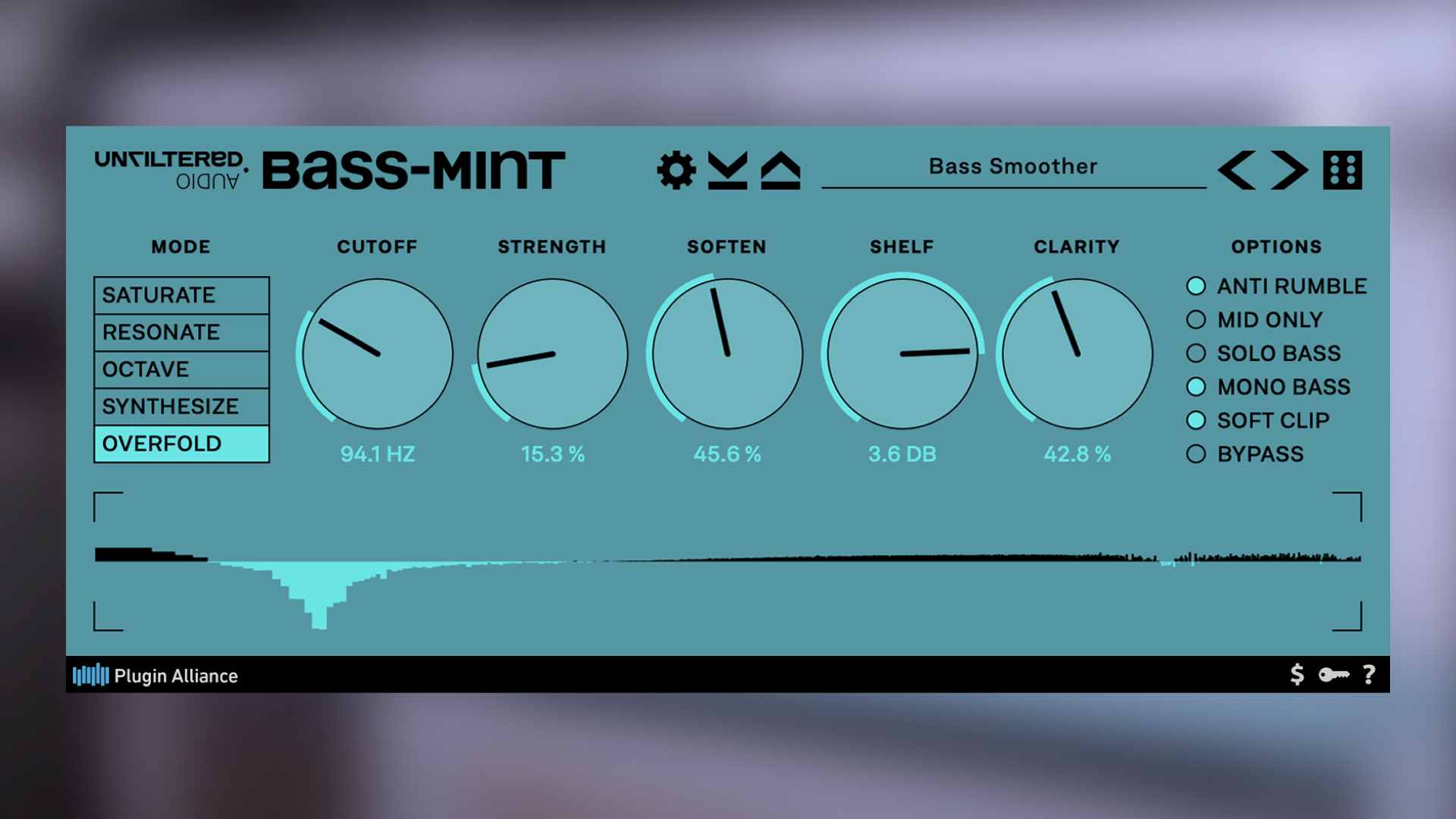 Plugin Alliance Unfiltered Audio Bass-Mint