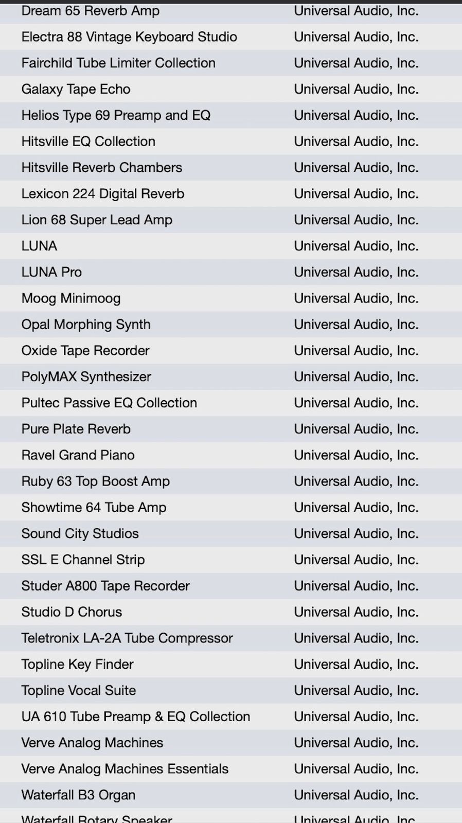 UAD UAD + MORE!!!