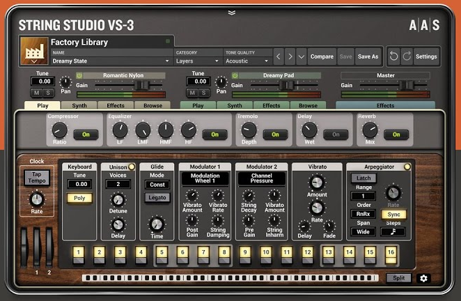 AAS Applied Acoustics Systems String Studio VS-3