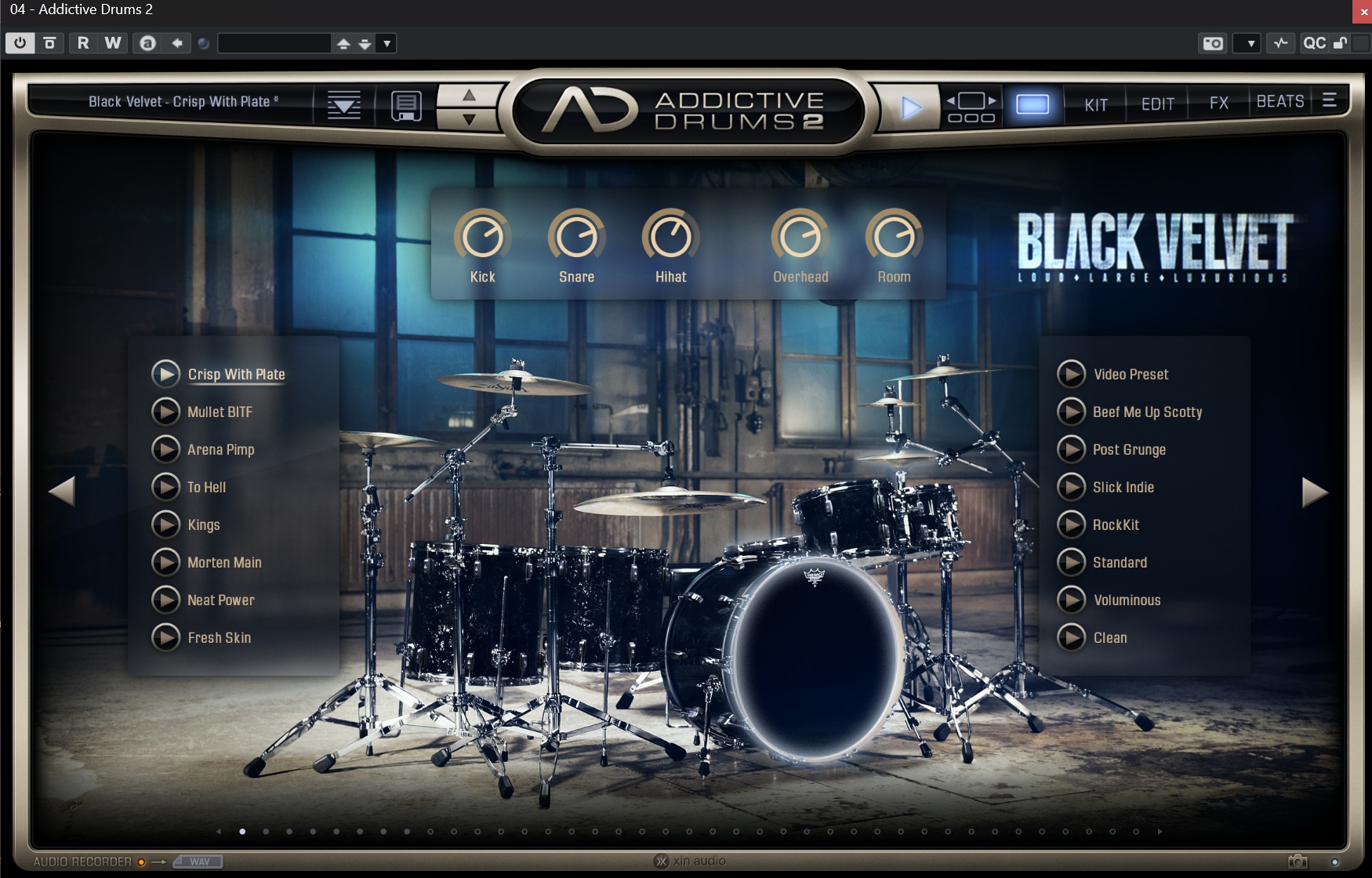 XLN Audio Addictive Drums 2: Custom Collection