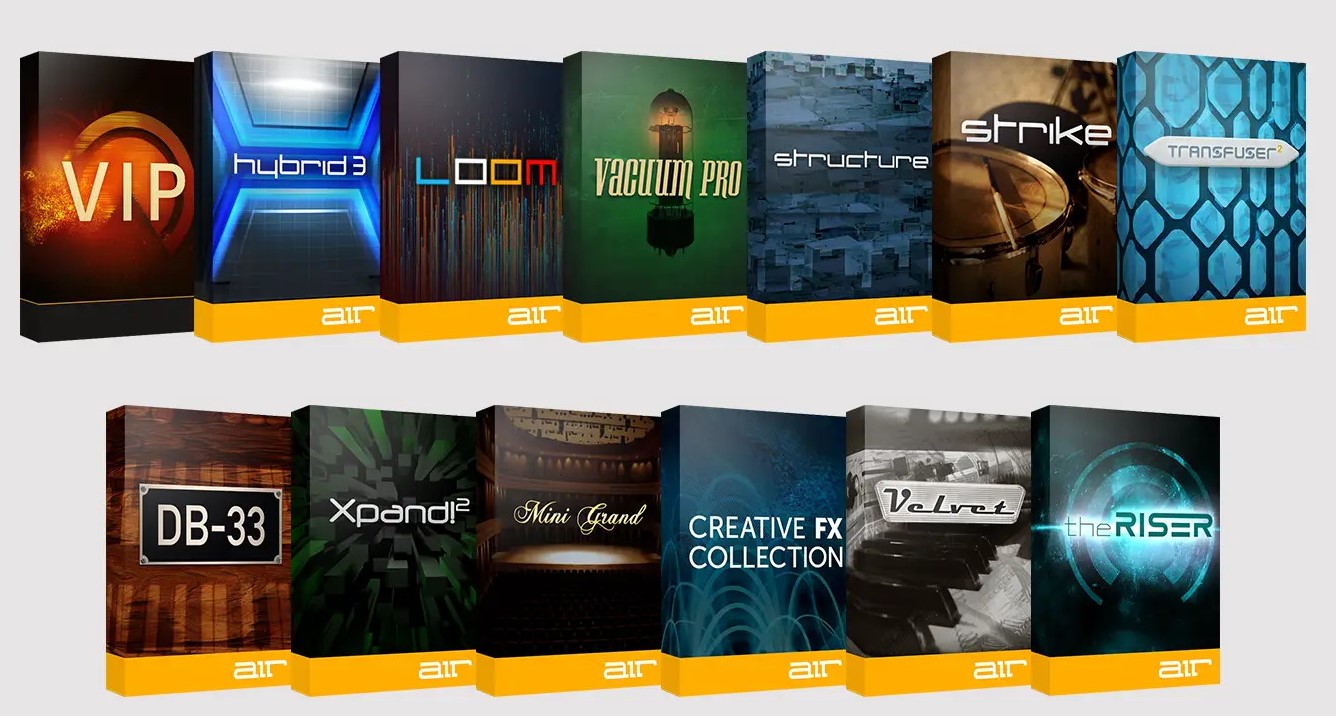 Air Music Tech Air Music Tech Bundle(9 plugins + 1 Effect Bundle)