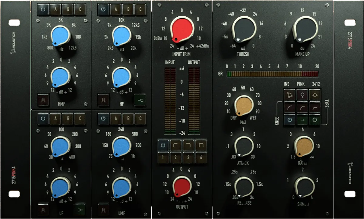 Acustica Audio Pink 4 Channel Strip