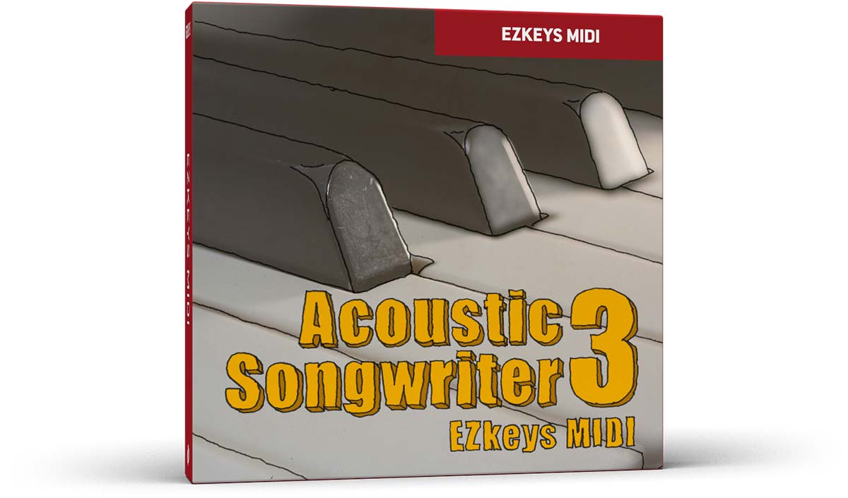Toontrack EZkeys MIDI Pack - Acoustic Songwriter 3