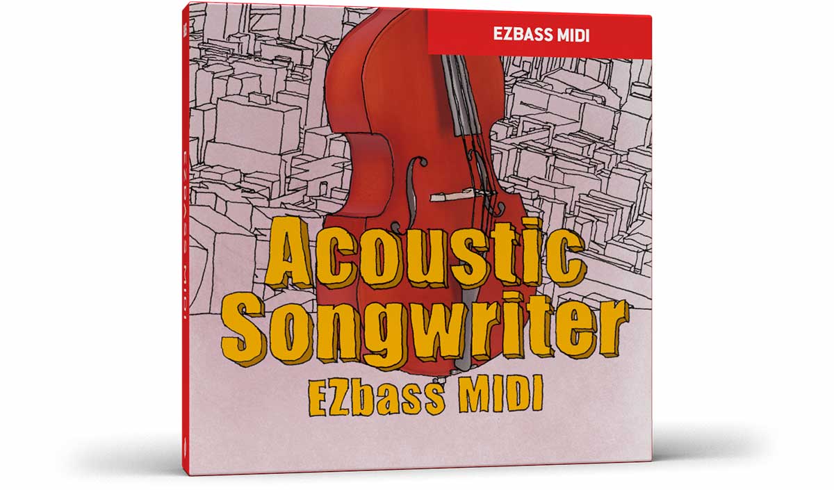 Toontrack EZbass MIDI Pack - Acoustic Songwriter