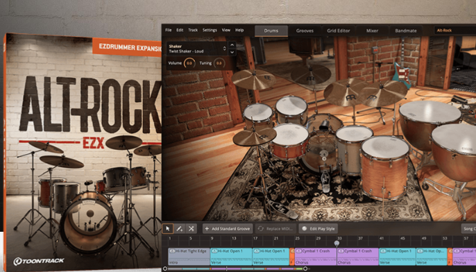 Toontrack Alt Rock