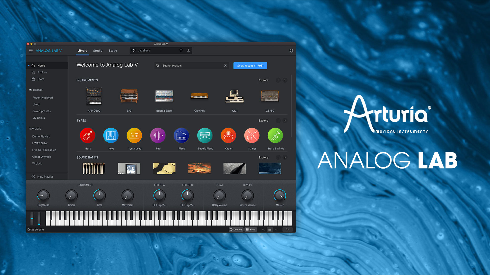 Arturia Analog Lab V + Analog Lab 4 (read description)