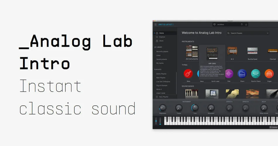 Arturia Analog Lab Intro (Gift)