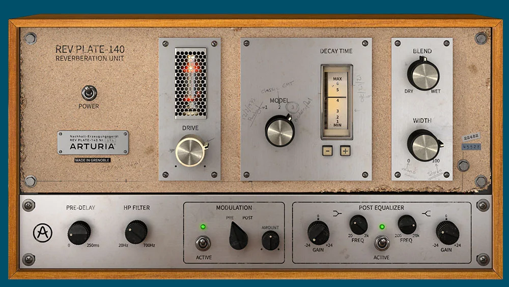 Arturia Rev PLATE-140