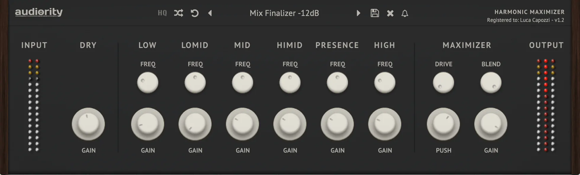 Audiority Audiority Harmonic Maximizer