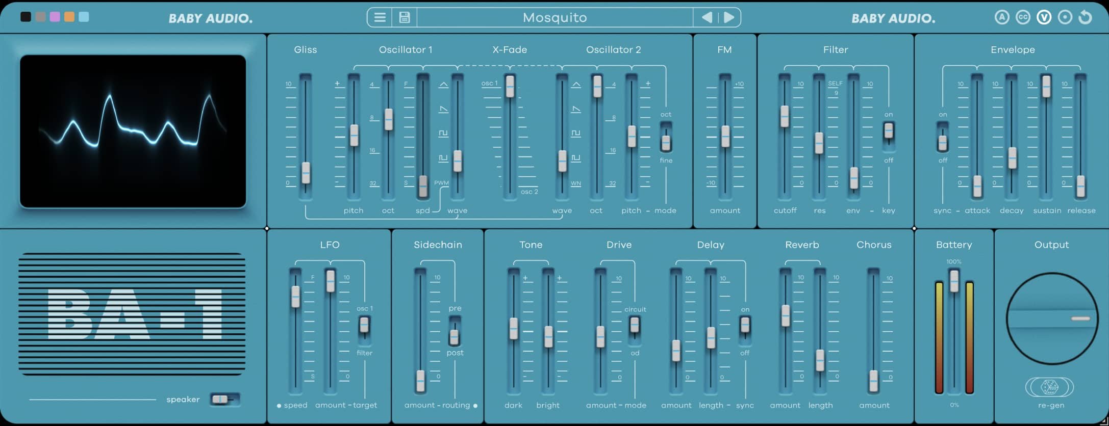 BABY AUDIO BA-1