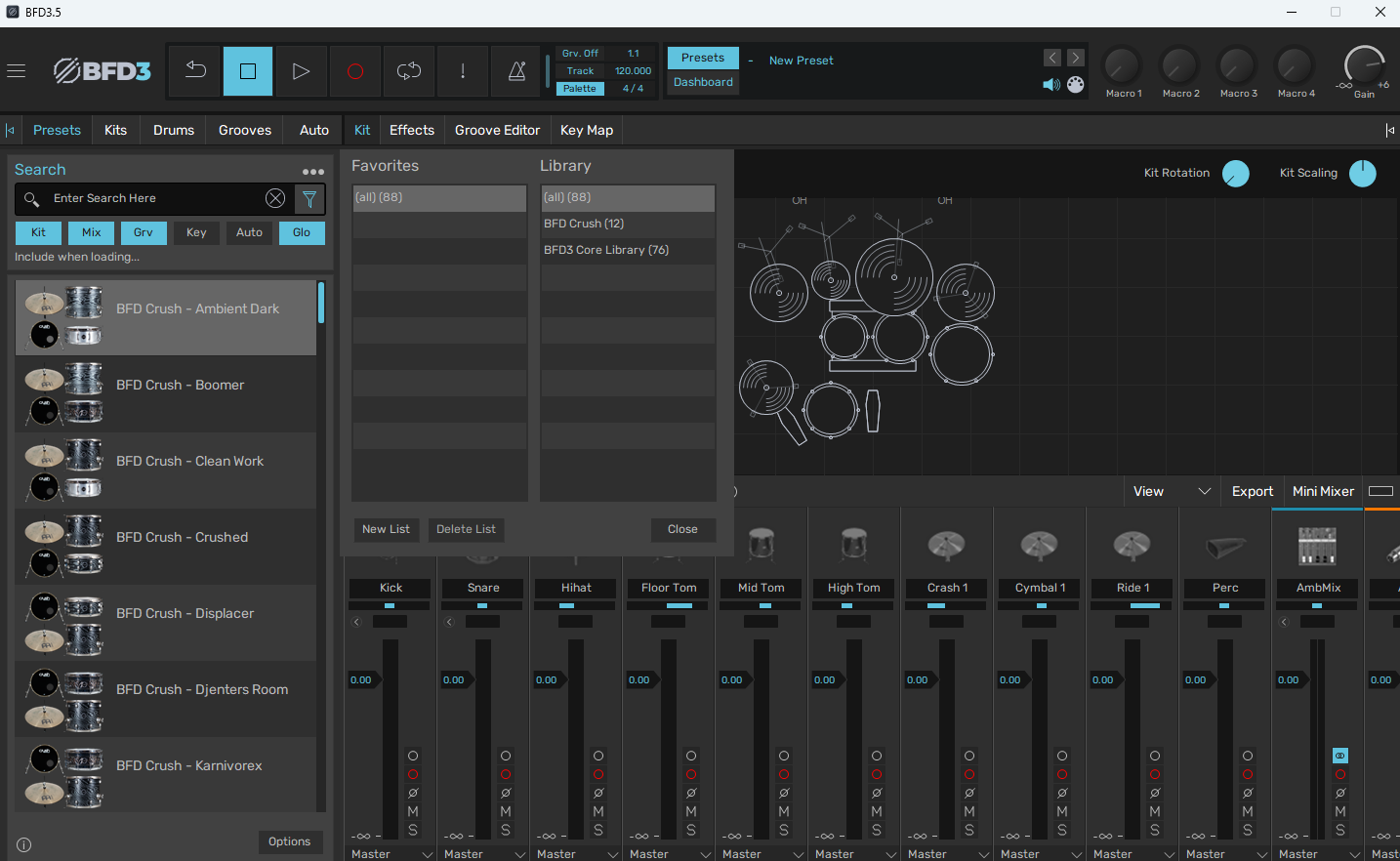 BFD BFD Drums 3.5 and Crush Expansion