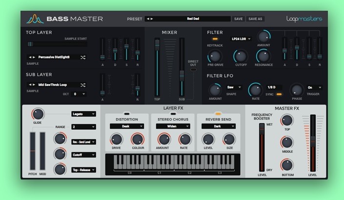 Plugin Boutique Loopcloud Bass Master