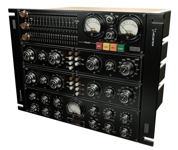 Acustica Audio BROWN        	Channel Strip