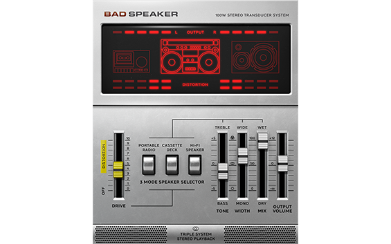 Softube Bad Speaker - Lo Fi Distortion
