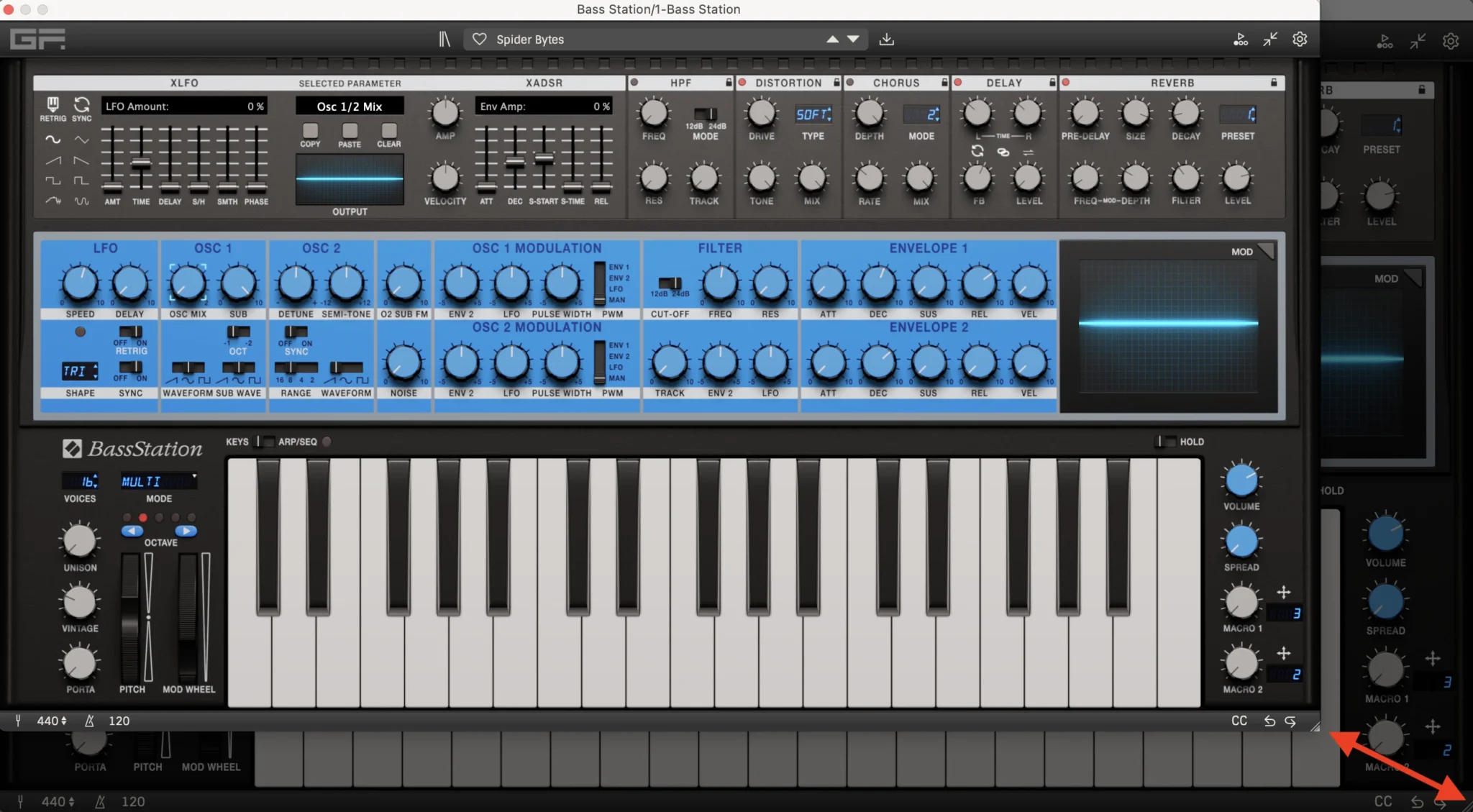 GForce Novation Bass Station