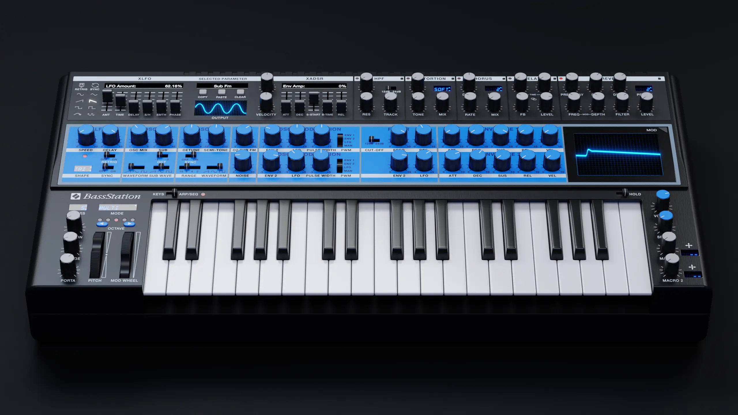 GForce Novation Bass Station