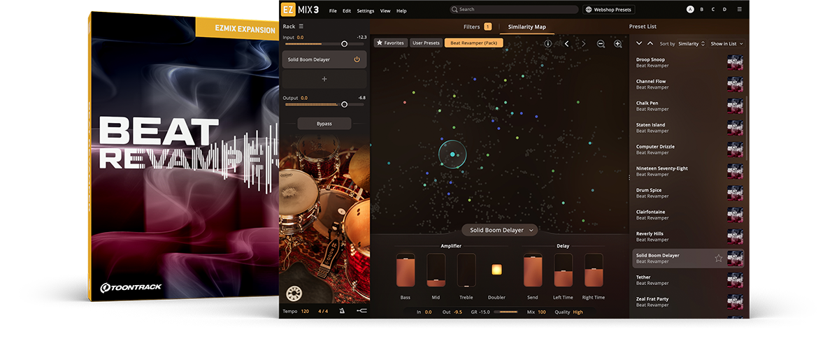 Toontrack EZmix Pack - Beat Revamper