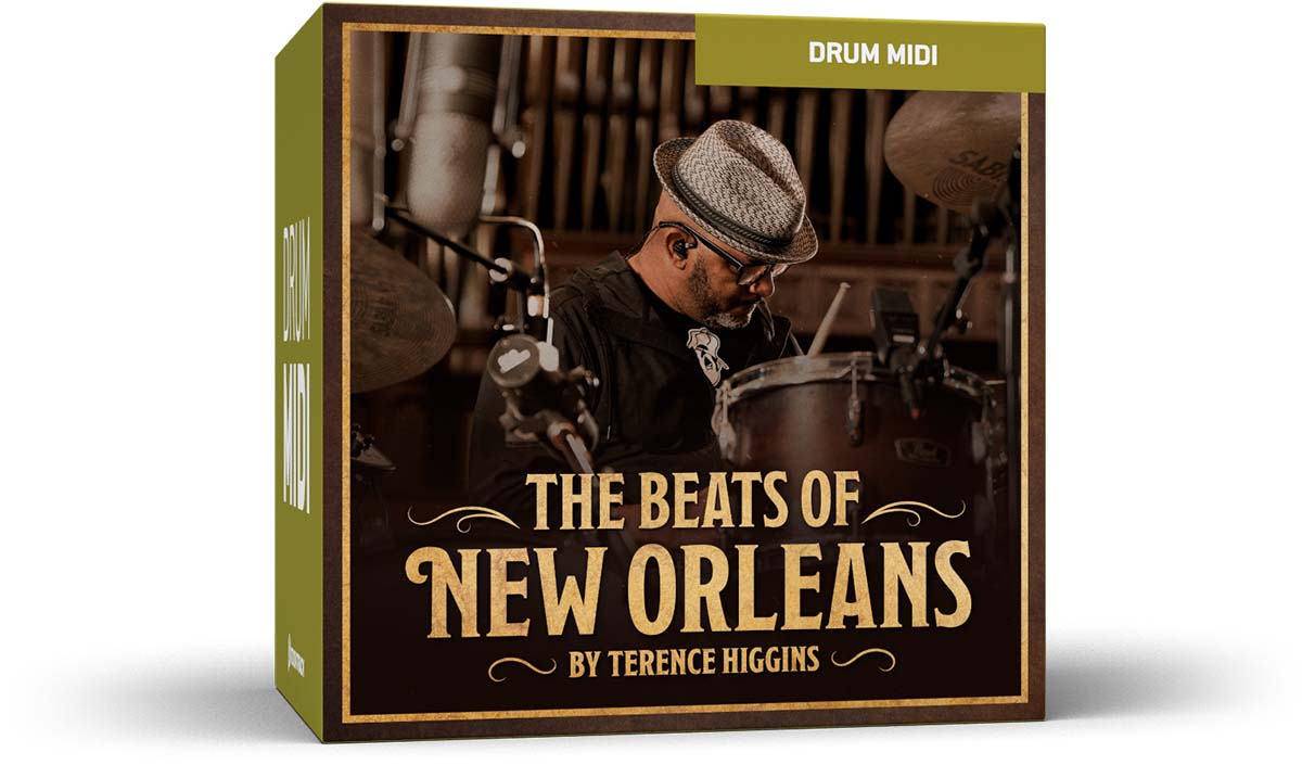 Toontrack Drum  MIDI Pack - The Beats of New Orleans