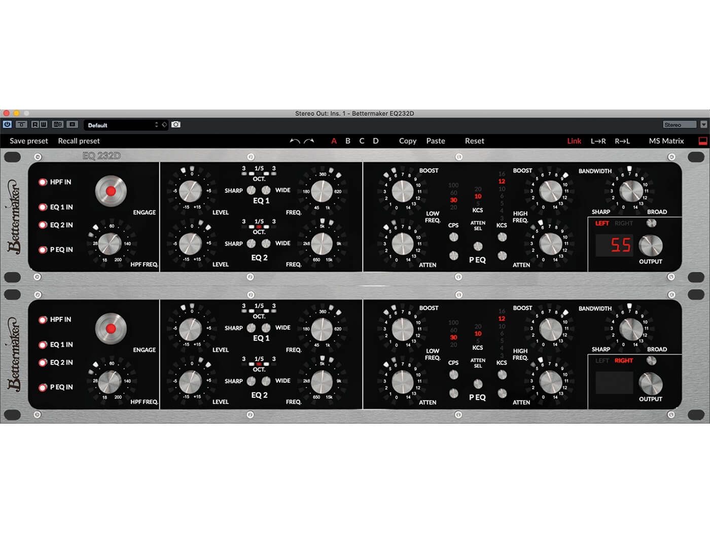 Plugin Alliance Bettermaker EQ232D