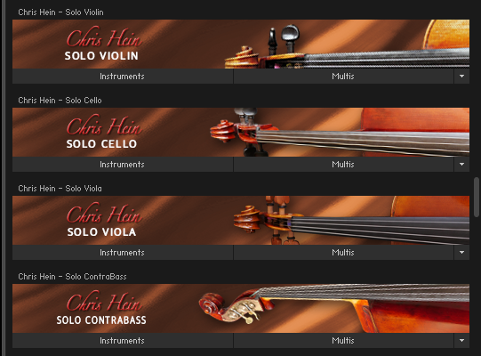 Best Service Chris Hein Solo Strings