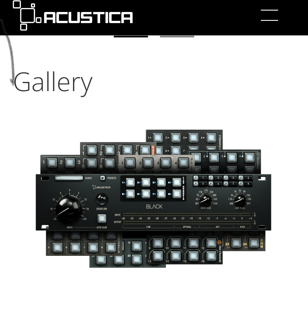 Acustica Audio Black Vol C + D