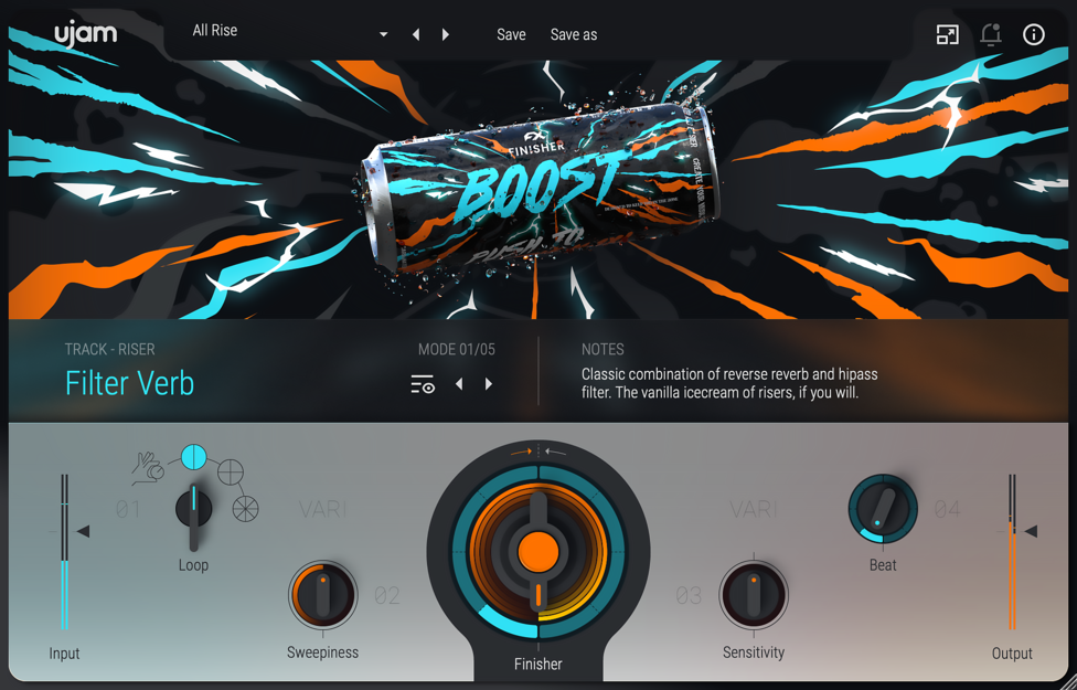 Ujam Finisher Boost