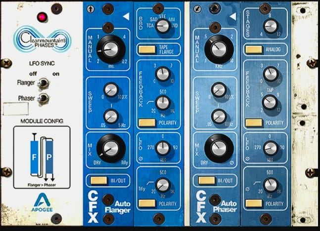 Apogee Clearmountain Phases - Phaser and Flanger