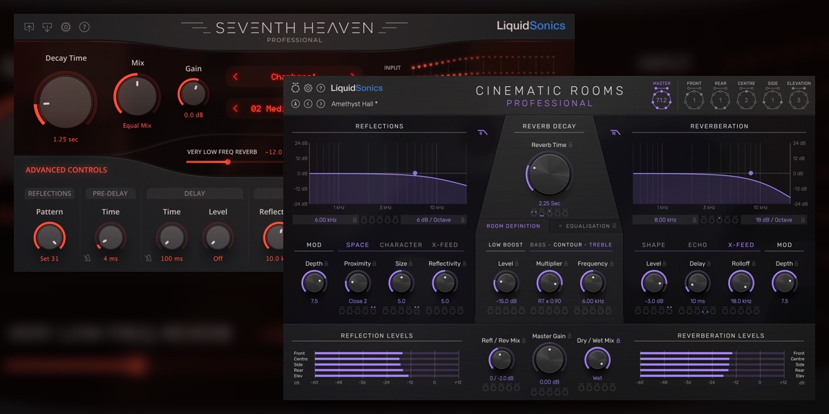 Liquidsonics Cinematic Rooms + Seventh Heaven Pro Bundle