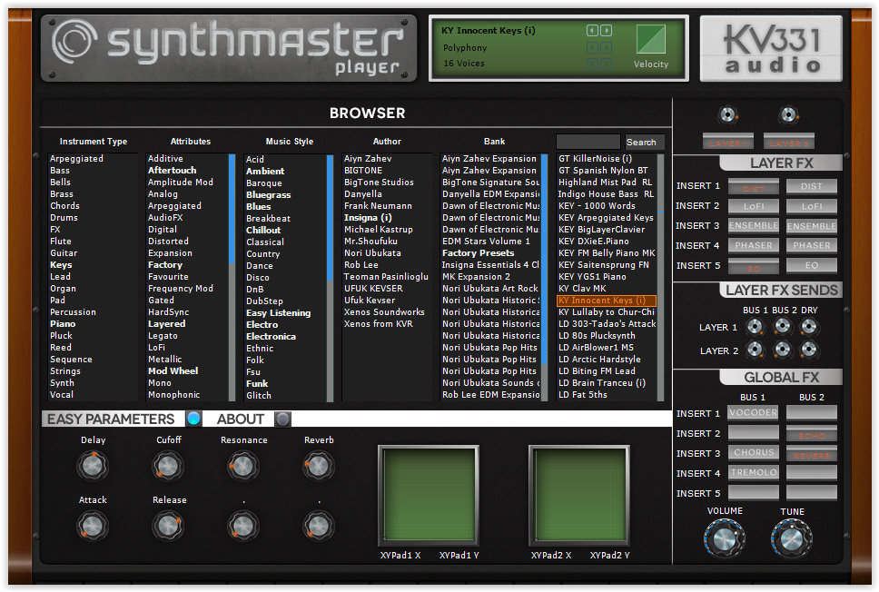KV331 Synthmaster Player 2.9