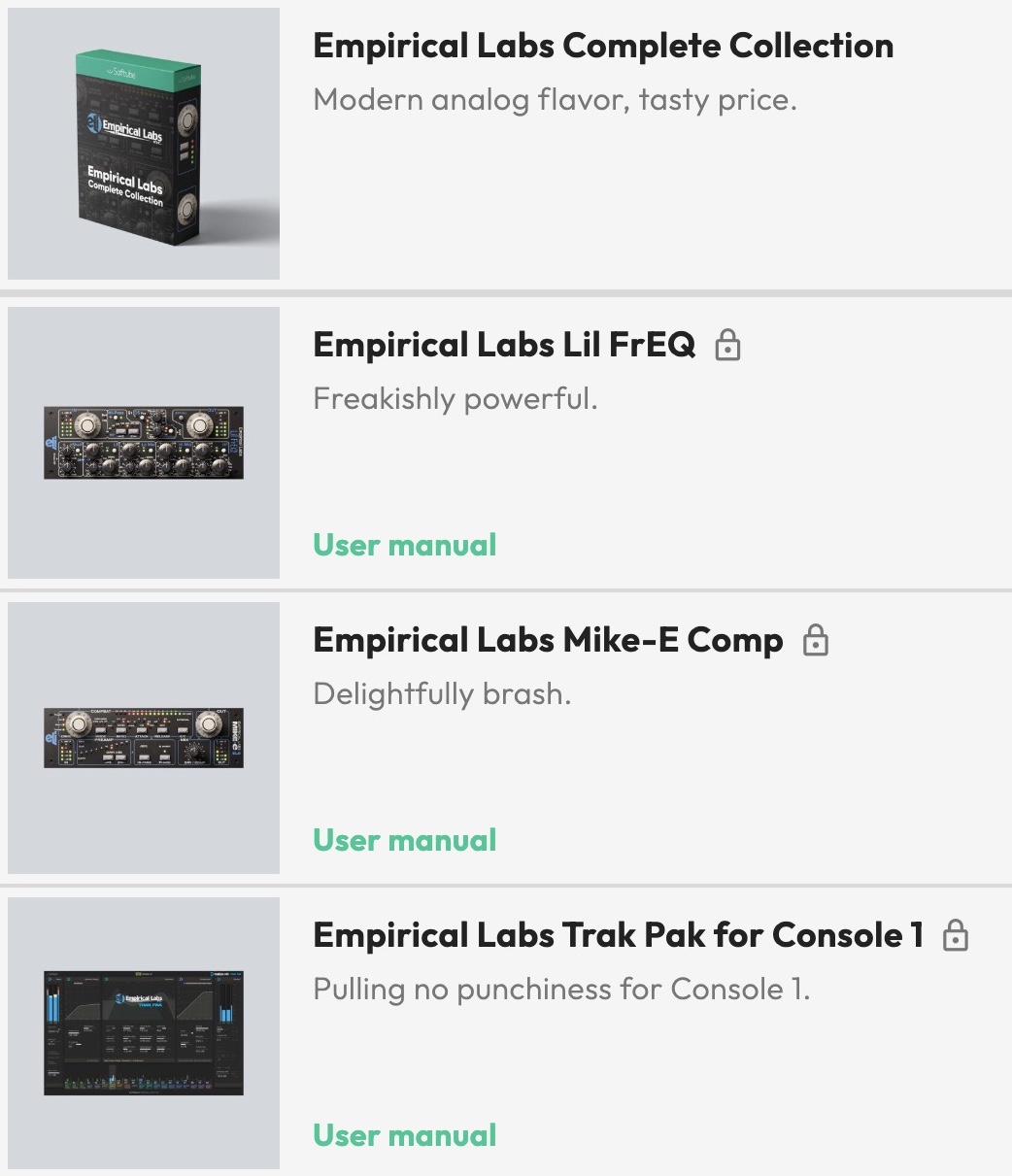 Softube Empirical Labs Complete Collection