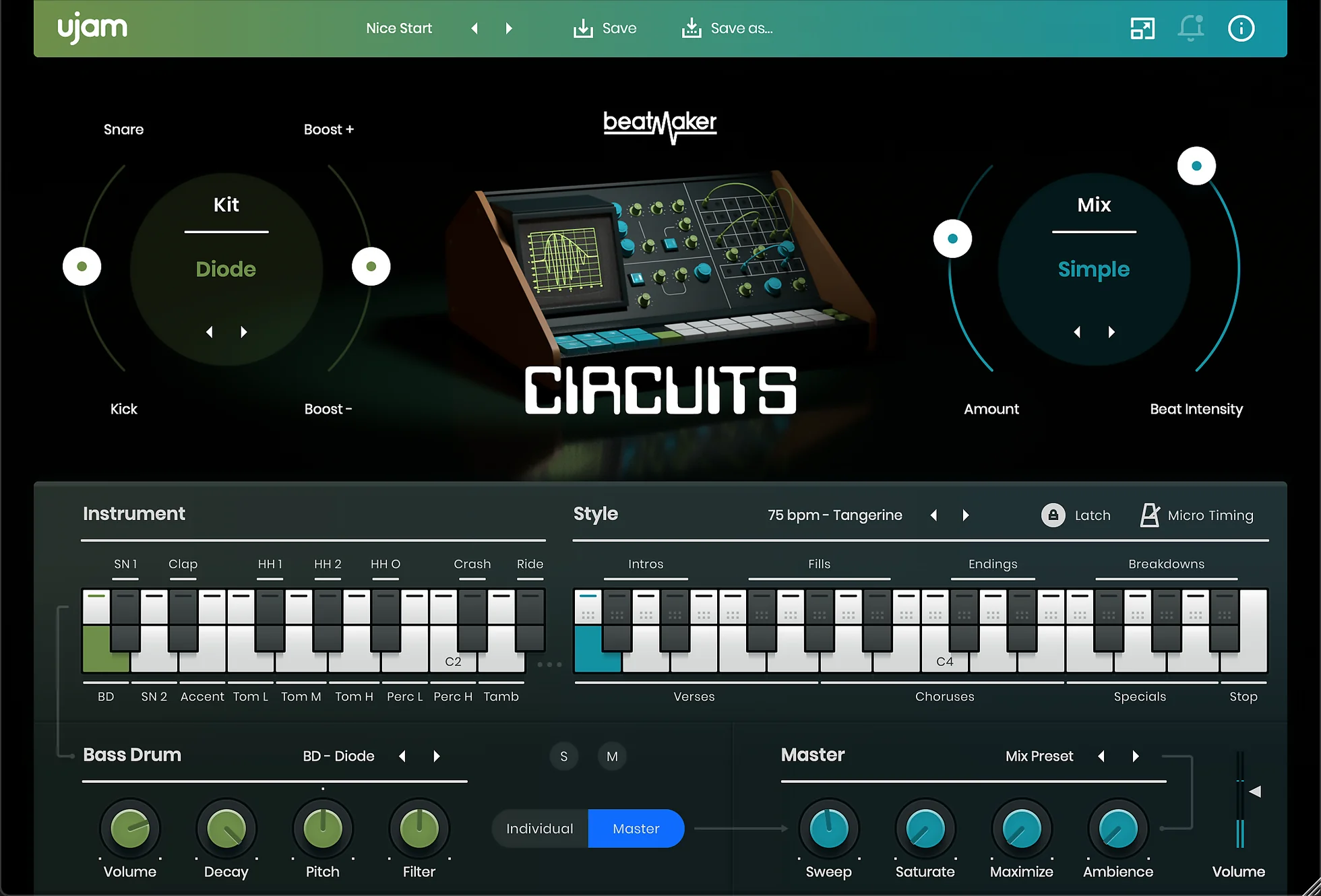 Ujam Ujam Beatmaker - CIRCUITS (Latest Version)