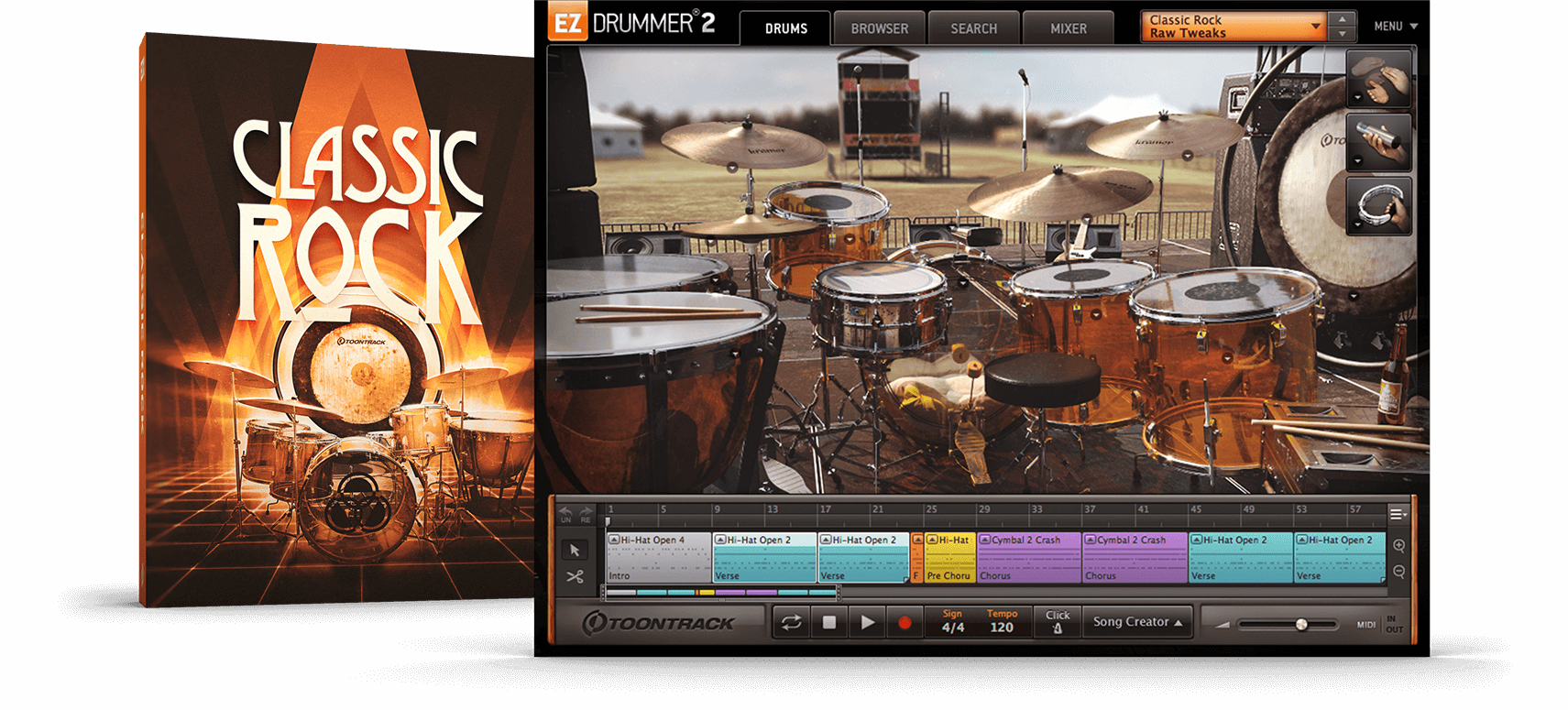 Toontrack EZX -  Classic  Rock