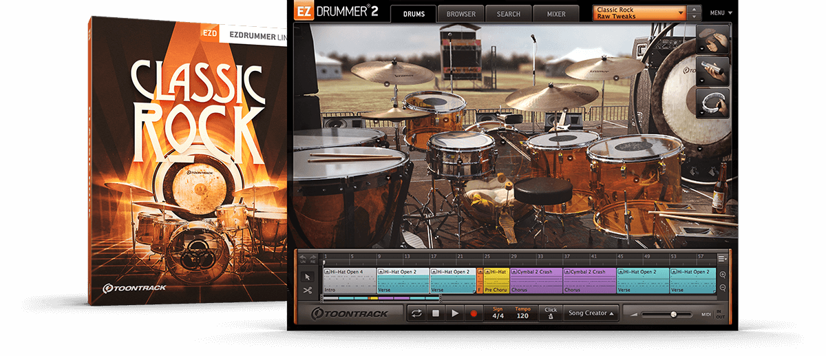 Toontrack EZX - Classic Rock Expansion