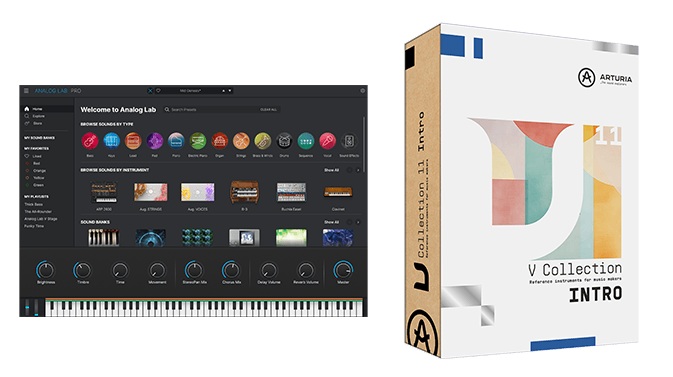 Arturia Analog Lab Pro + V Collection 11 Intro