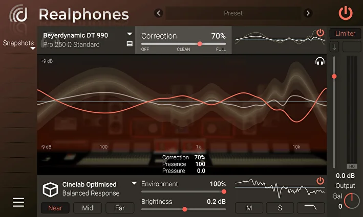 dSONIQ Realphones 2 Professional