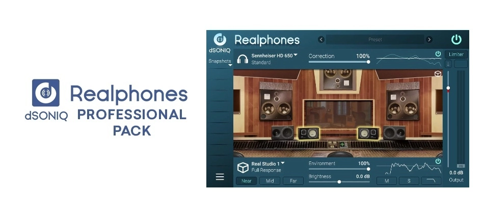 dSONIQ Realphones Professional Pack