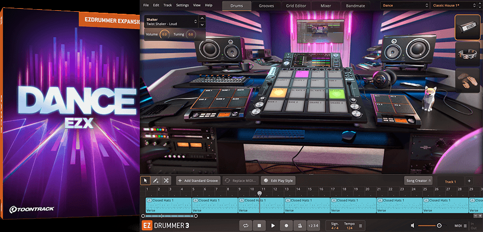 Toontrack Dance EZX