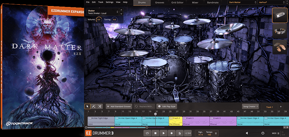 Toontrack Dark Matter EZX