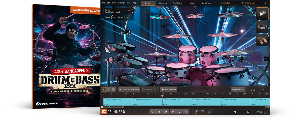 Toontrack EZX - Drum & Bass