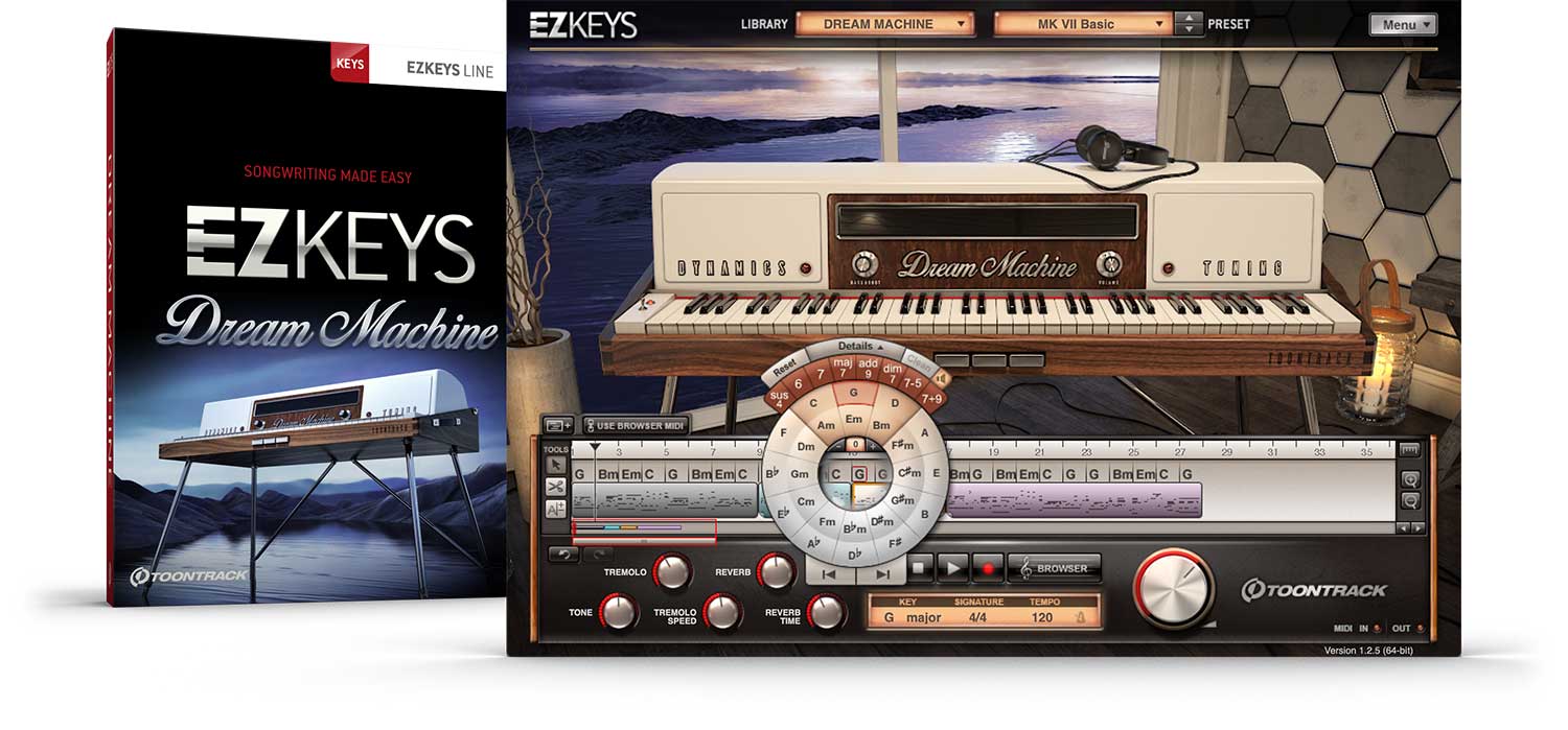 Toontrack EZKeys - Dream Machine (Incl Free Upgrade to V2)